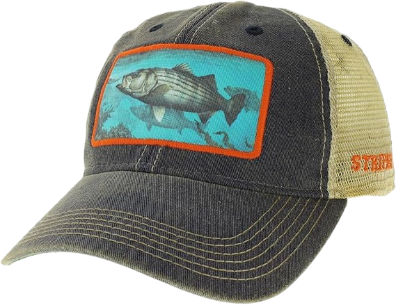 Striped Bass Trucker Hat