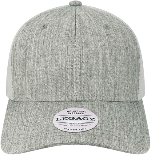 Mid-Pro Snapback Trucker Cap, Adjustable